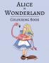 Alice in Wonderland Colouring book