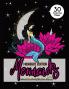 Mermaids Midnight Edition Coloring Pages For Big Kids Teens & Tweens