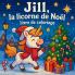 Jill la licorne de Noël - Livre de coloriage