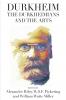 Durkheim the Durkheimians and the Arts