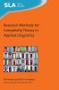 Research Methods for Complexity Theory in Applied Linguistics