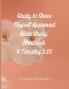 Study to Show Thyself Approved Bible Study Notebook
