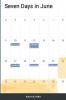 Seven Days in June