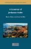 A Grammar of Jordanian Arabic