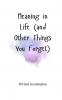 Meaning in Life (and Other Things You Forget)