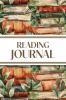 Reading Journal (Watercolour Stacked Books with Leaves)