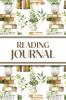 Reading Journal (Watercolour Stacked Books with Potted Plants)