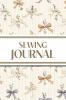 Sewing Journal (Orange and Purple Bows with Wildflowers on Cream Background)