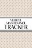 Vehicle Maintenance Tracker (Neutral Polka Dots)