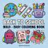 Bold & Easy Back to School Coloring Book for Kids