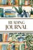 Reading Journal (Watercolor Bookshelves with Potted Plants)