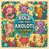 Bold & Easy Axolotl Coloring Book