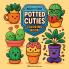 Bold & Easy Potted Cuties Coloring Book