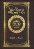 The Wizard of Oz (Grand Type Collector's Edition) (Laminated Hardback with Jacket) Large Print