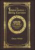 Large Print - The Importance of Being Earnest - Grand Type Collector's Edition - Matte Hardcover with Dust Jacket