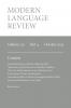Modern Language Review (120.4) October 2025