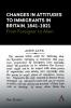 Changes in Attitudes to Immigrants in Britain 1841-1921