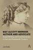 May Alcott Nieriker Author and Advocate