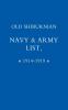 Old Shirburnian Navy and Army List (1914-18)