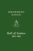 Shrewsbury School Roll of Service 1914-1918
