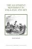 The Allotment Movement in England 1793-1873