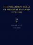 The Parliament Rolls of Medieval England 1275-1504