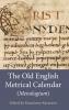 Old English Metrical Calendar (Menologium)