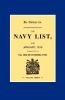 NAVY LIST JANUARY 1919   (Corrected to 18th December 1918 ) Volume 3