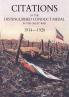 Citations of the Distinguished Conduct Medal 1914-1920