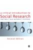 A Critical Introduction to Social Research