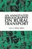 An Annotated Bibliography on Rural Transport