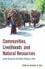 Communities Livelihoods and Natural Resources