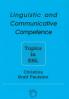 Linguistic and Communicative Competence