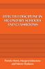 Effective Discipline in Secondary Schools and Classrooms