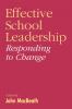 Effective School Leadership
