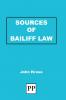 Sources of Bailiff Law