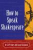 How to Speak Shakespeare