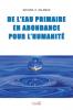 De l'eau primaire en abondance pour l'Humanité