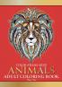 Color Frame Keep. Adult Coloring Book ANIMALS