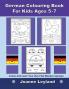 German Colouring Book For Kids Ages 5-7