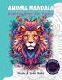 Animal Mandala Coloring Book for Adults