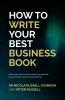 HOW TO WRITE YOUR BEST BUSINESS BOOK
