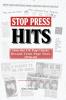 Stop Press Hits - How the UK Pop Charts Became Front Page News 1956-69