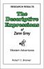 The Descriptive Expressions of Zane Grey