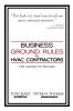 Business Ground Rules for HVAC Contractors