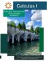 Calculus I
