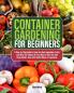 Container Gardening for Beginners