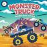 Monster Truck Coloring Book for Kids Ages 2-4