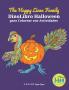 The Happy Lines Family DinoLibro Halloween para Colorear con Actividades