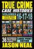 True Crime Case Histories - (Books 16 17 & 18) LARGE PRINT EDITION